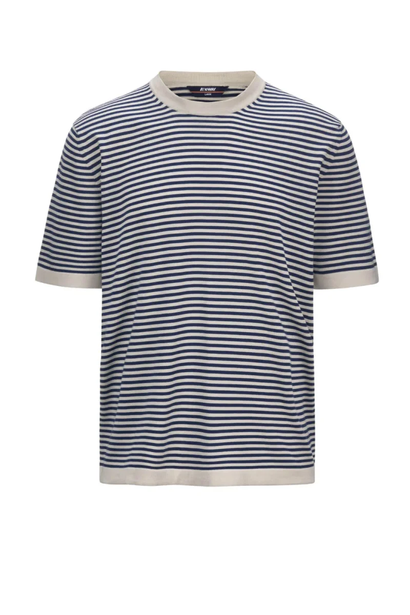 K Way T Shirt uomo COMBE STRIPES - immagine 6