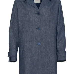 Duno Trench Donna in denim