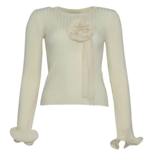 Have One Maglia Donna con spilla in pizzo