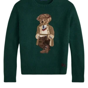 Polo Ralph Lauren maglia uomo Polo Bear verde